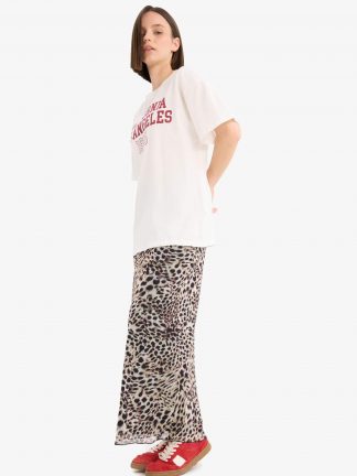 دامن ماکسی بژ دفکتو