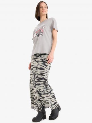 دامن ماکسی مشکی دفکتو