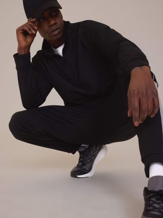 سویشرت مردانه مشکی دفکتو