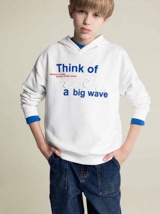 سویشرت پسرانه بژ دفکتو