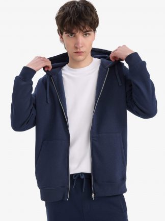 هودی مردانه سرمه ای دفکتو