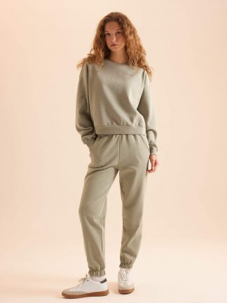 ست لباس راحتی زنانه خاکی دفکتو