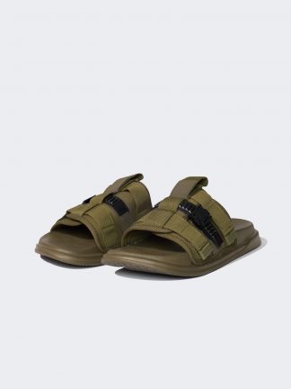 دمپایی مردانه خاکی دفکتو