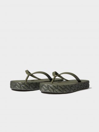 دمپایی زنانه خاکی دفکتو