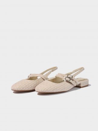 صندل زنانه بژ دفکتو