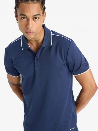 پولوشرت مردانه سرمه ای دفکتو