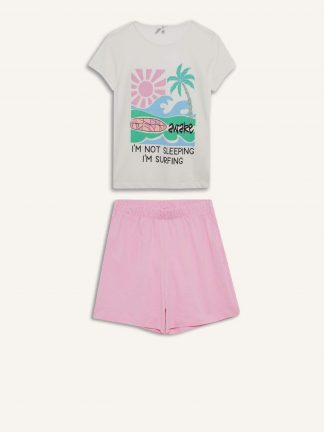 لباس راحتی دخترانه بژ دفکتو