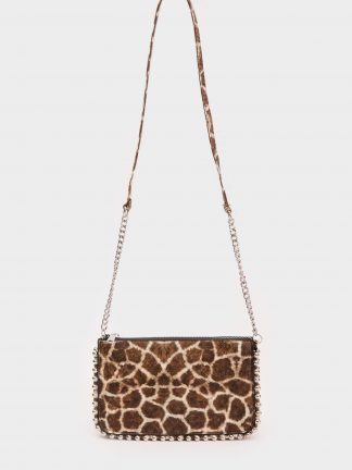 کیف دوشی زنانه قهوه ای دفکتو