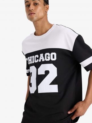 تی شرت مردانه مشکی دفکتو