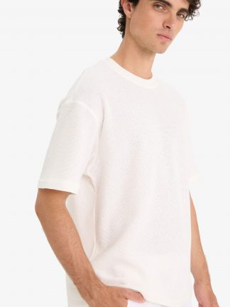 تی شرت مردانه بژ دفکتو