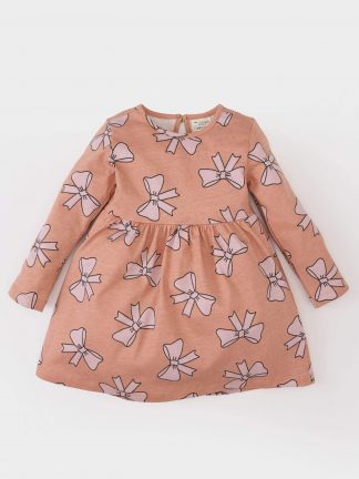 پیراهن نوزاد دختر دفکتو