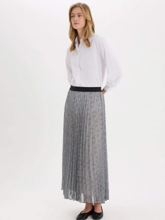 دامن ماکسی مشکی دفکتو