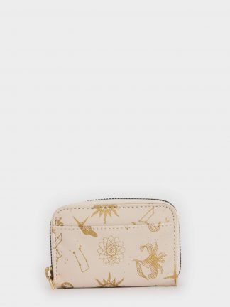 کیف پول زنانه بژ دفکتو