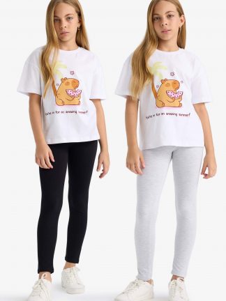 لگینگ دخترانه مشکی دفکتو