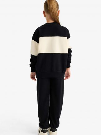 لباس راحتی دخترانه مشکی دفکتو