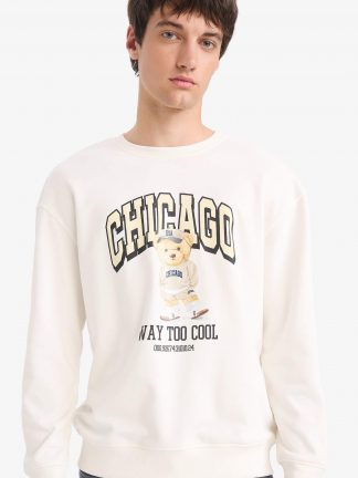 سویشرت مردانه بژ دفکتو