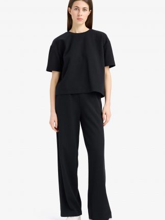 لباس خواب و راحتی زنانه مشکی دفکتو