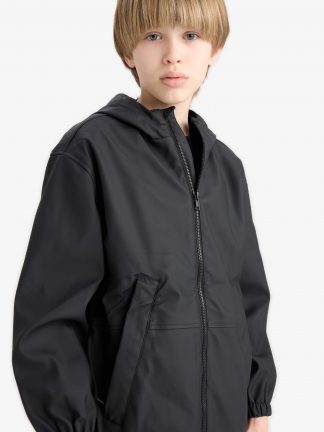 بارانی پسرانه مشکی دفکتو