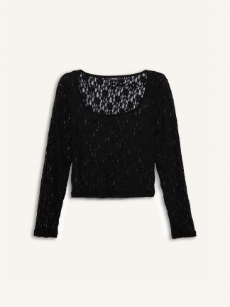 بلوز زنانه مشکی دفکتو