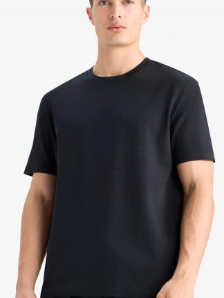 تی شرت مردانه مشکی دفکتو