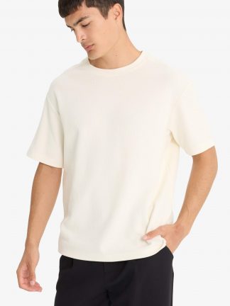 تی شرت مردانه بژ دفکتو