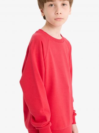 سویشرت پسرانه قرمز دفکتو