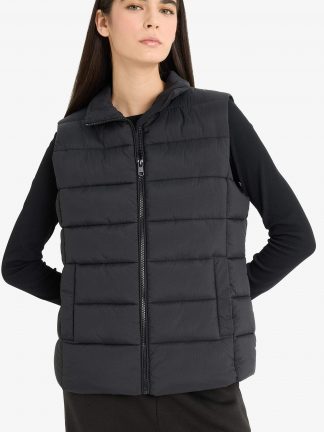 جلیقه زنانه مشکی دفکتو