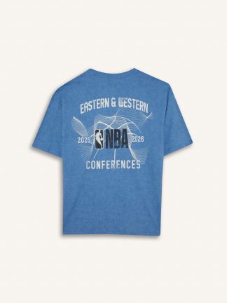 تی شرت مردانه آبی دفکتو