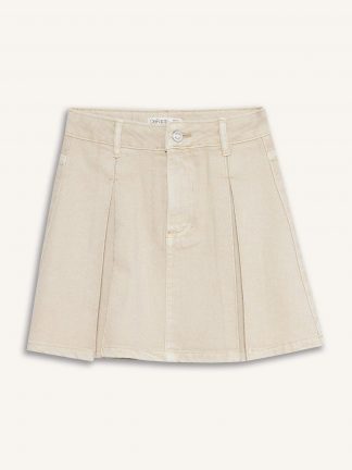 دامن دخترانه خاکستری دفکتو