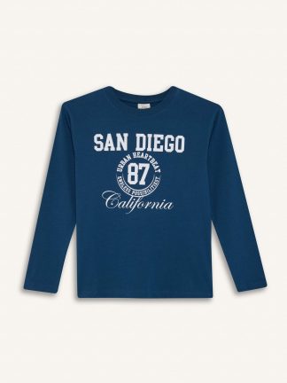 تی شرت آستین بلند پسرانه دفکتو