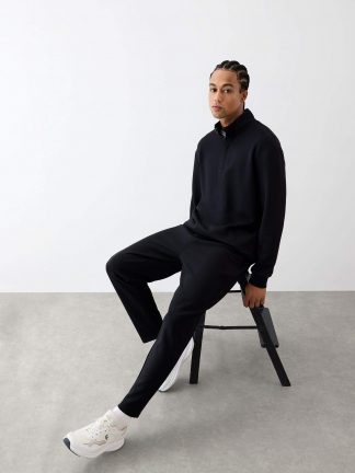 شلوار جاگر مردانه مشکی دفکتو