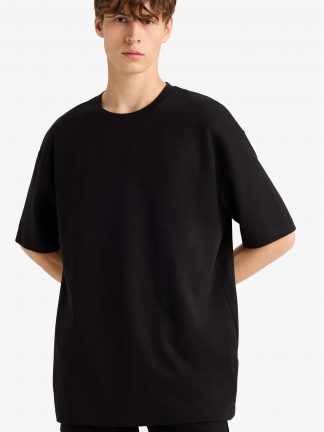 تی شرت مردانه مشکی دفکتو