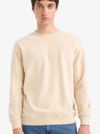 سویشرت مردانه بژ دفکتو