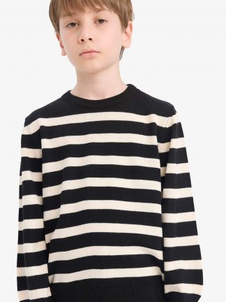 پلیور پسرانه مشکی دفکتو