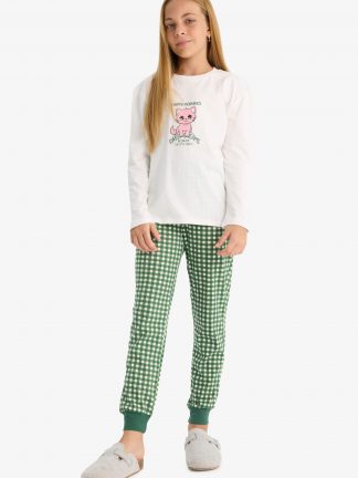 لباس راحتی دخترانه بژ دفکتو