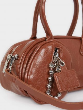 کراس بادی زنانه قهوه ای دفکتو