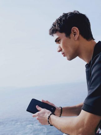 کیف پول و کارت مردانه مشکی دفکتو