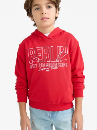 سویشرت پسرانه قرمز دفکتو