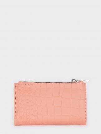 کیف پول زنانه نارنجی دفکتو