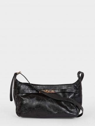 کیف دوشی زنانه مشکی دفکتو