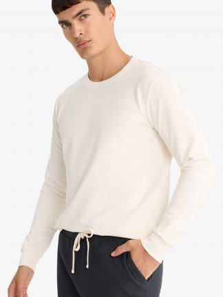 تی شرت آستین بلند مردانه بژ دفکتو