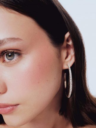 گوشواره زنانه نقره ای دفکتو