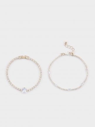 دستبند و النگو نقره ای دفکتو