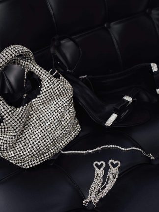 گوشواره زنانه نقره ای دفکتو