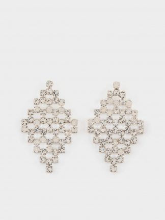 گوشواره زنانه نقره ای دفکتو