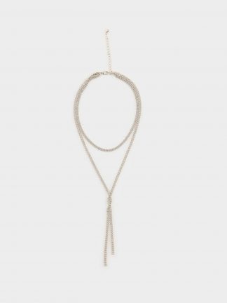 گردنبند زنانه نقره ای دفکتو