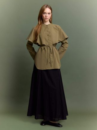 دامن ماکسی مشکی دفکتو