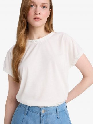 تیشرت زنانه بژ دفکتو