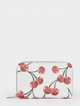 کیف پول زنانه سفید دفکتو