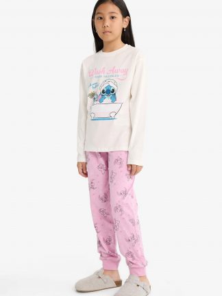 لباس راحتی دخترانه بژ دفکتو